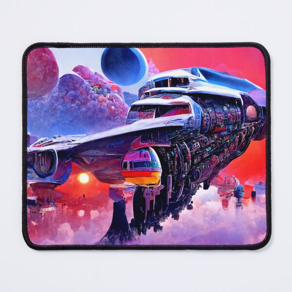 Item preview, Sunset Spaceship designed and sold by NeteroShop.