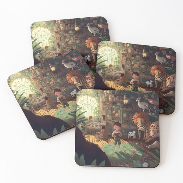 Item preview, The adventures of a boy deep in the depths of the forest｜深い森の少年の冒険 designed and sold by bite-kenny.