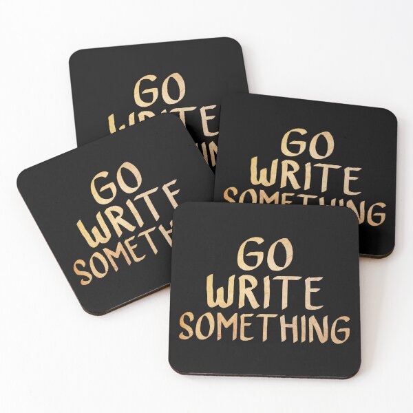 Item preview, Go Write Something, Writing Motivation  designed and sold by ACC .