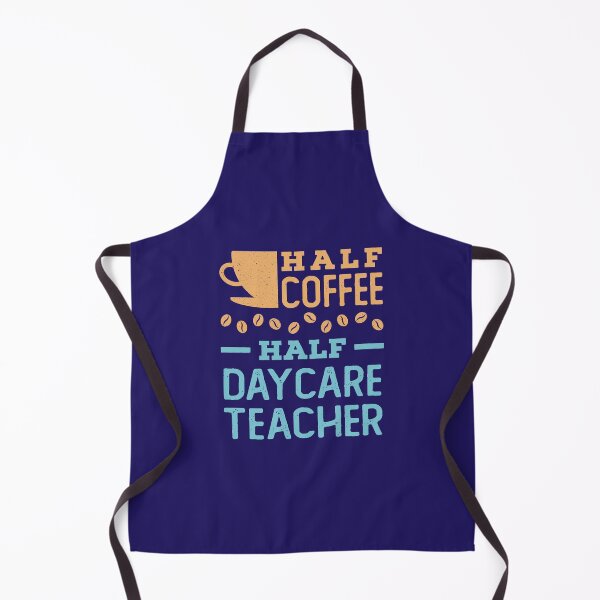 Item preview, Half Coffee Half Daycare Teacher designed and sold by jaygo.