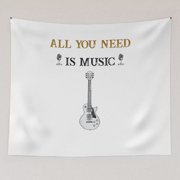 Item preview, All you need is music designed and sold by SeniorPrint99.