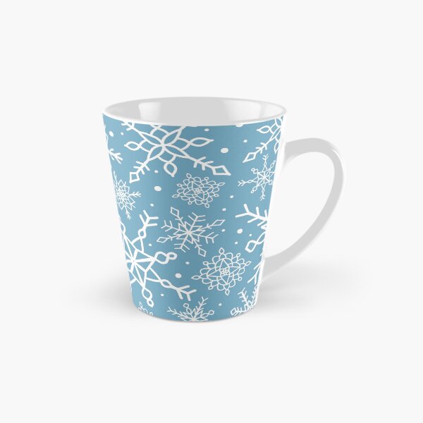 Item preview, Ice Blue Snowflake Pattern designed and sold by seasprayart.