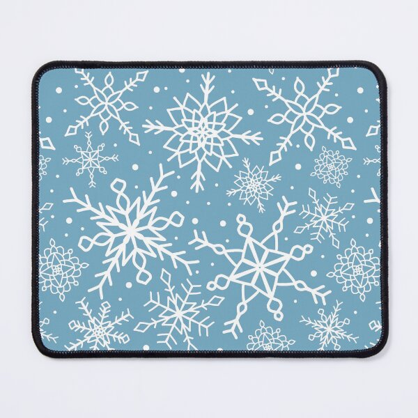 Item preview, Ice Blue Snowflake Pattern designed and sold by seasprayart.