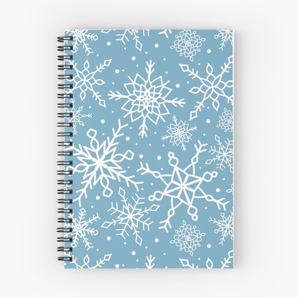 Item preview, Ice Blue Snowflake Pattern designed and sold by seasprayart.