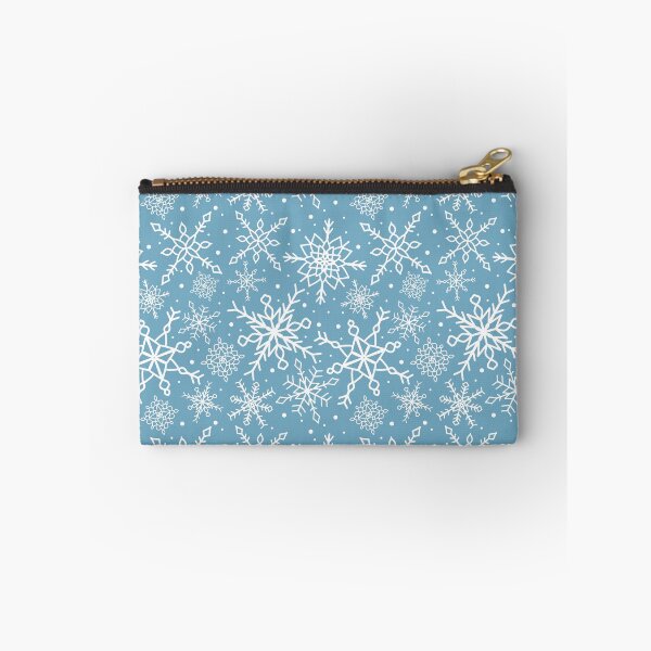 Item preview, Ice Blue Snowflake Pattern designed and sold by seasprayart.