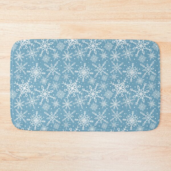 Item preview, Ice Blue Snowflake Pattern designed and sold by seasprayart.