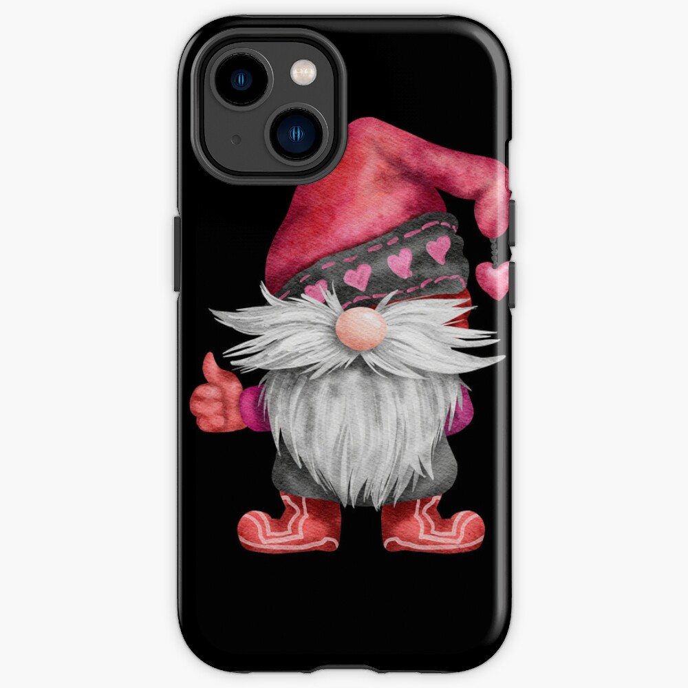 Cheeky Gnome Heart iPhone Case