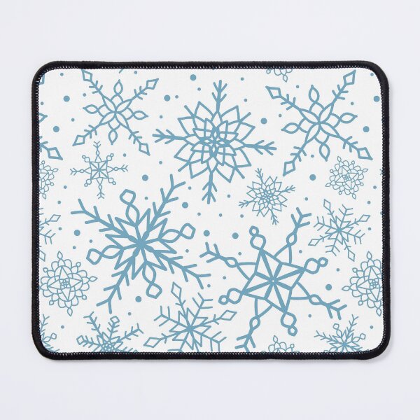 Item preview, Ice Blue Snowflake Pattern Version 2 designed and sold by seasprayart.