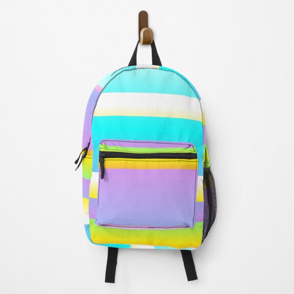 Item preview, Lilac turquoise yellow line pattern | Lilac turquoise yellow color combination designed and sold by lausn.