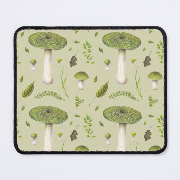 Item preview, Green Russula Pattern designed and sold by Forest of Wonders.