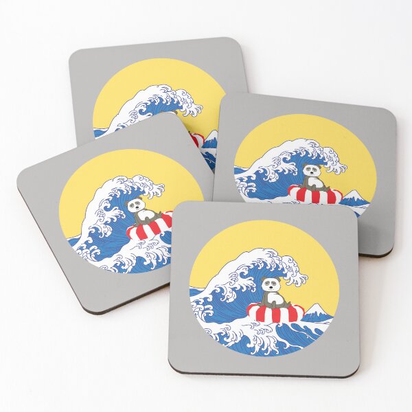 Item preview, Panda In Waves designed and sold by AMERICANCHEEZ.