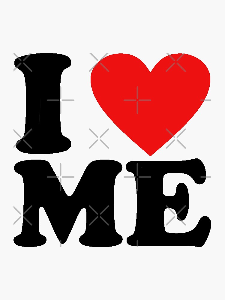 I Love Me I Love NYC Sticker for Sale by saraysierra