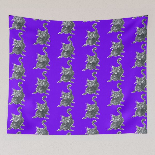 Item preview, The Black Cat for Halloween designed and sold by Iki-ku.
