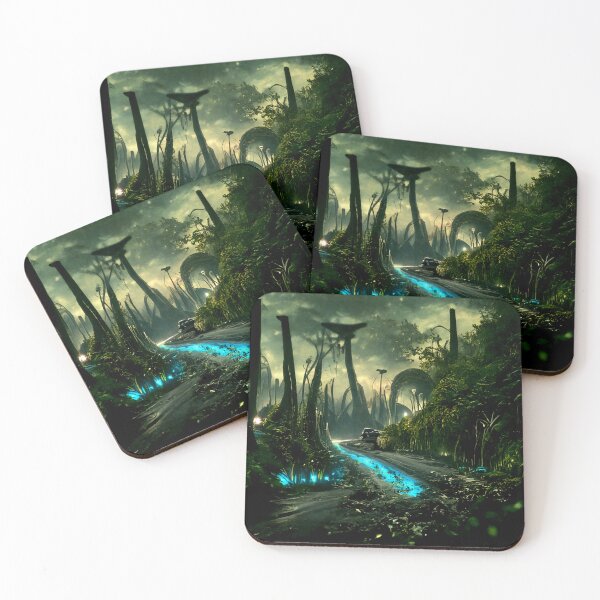 Item preview, mystic forest on extra terrestrial planet designed and sold by NeteroShop.