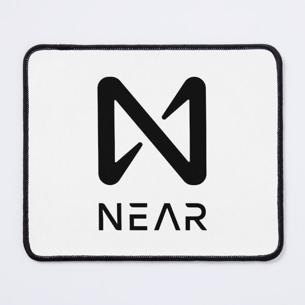 Item preview, Near Protocol NEAR Crypto Altcoin - Clean Stacked Black Logo Variant #2 designed and sold by CryptoMoods.