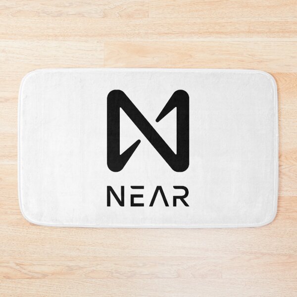 Item preview, Near Protocol NEAR Crypto Altcoin - Clean Stacked Black Logo Variant #2 designed and sold by CryptoMoods.