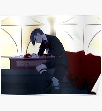 Au revoir, Madame Red Poster