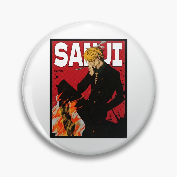 Vinsmoke Sanji Pins and Buttons for Sale