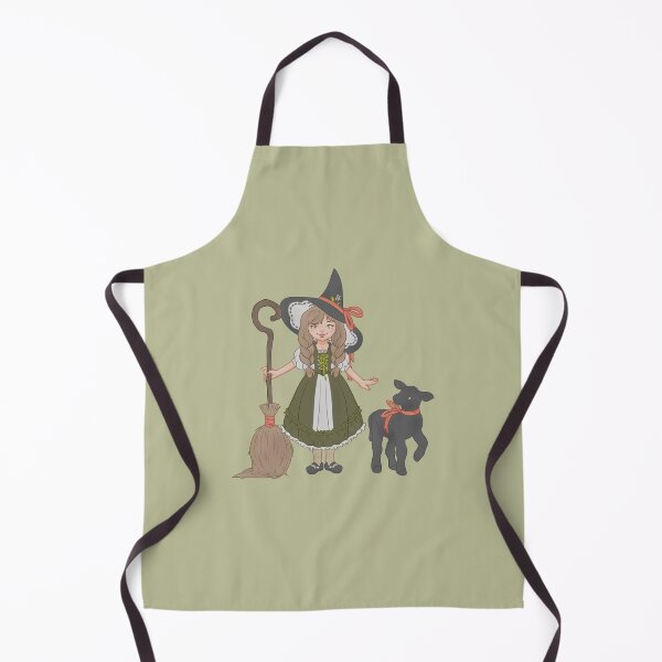 Item preview, Mimi the Cottage Witch Sticker (Simple Version) designed and sold by heleana.