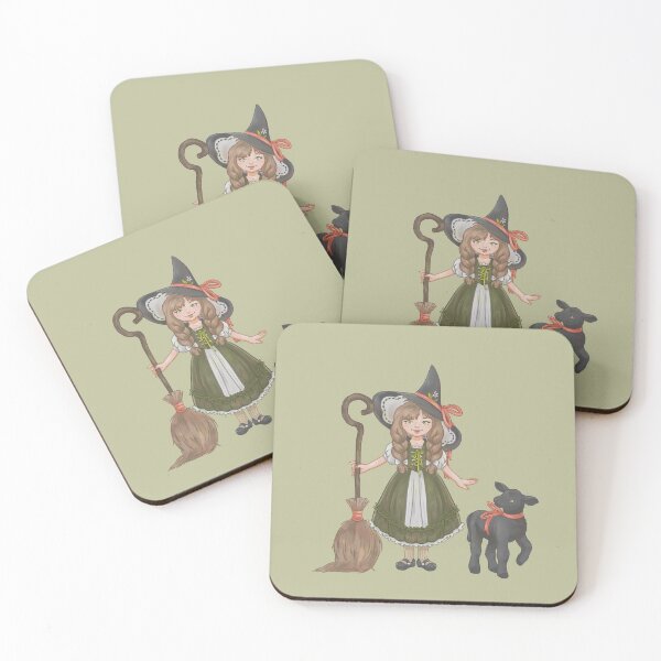 Item preview, Mimi the Cottage Witch Sticker designed and sold by heleana.