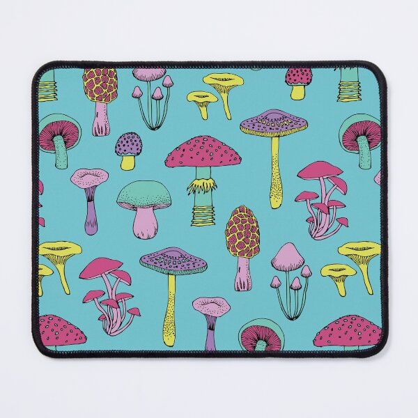 Item preview, Workout Mushrooms - fun fungus pattern by Cecca Designs designed and sold by Cecca-Designs.