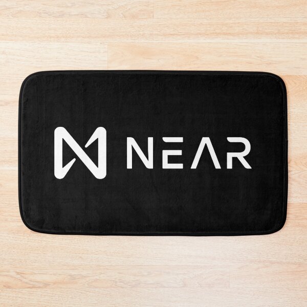 Item preview, Near Protocol NEAR Crypto Altcoin - Clean Horizontal White Logo designed and sold by CryptoMoods.
