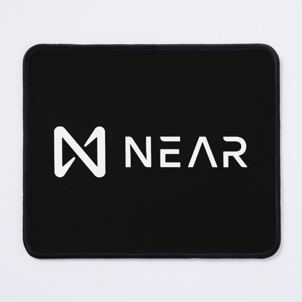 Item preview, Near Protocol NEAR Crypto Altcoin - Clean Horizontal White Logo designed and sold by CryptoMoods.