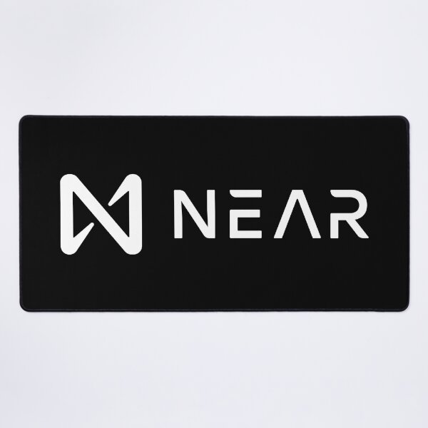 Item preview, Near Protocol NEAR Crypto Altcoin - Clean Horizontal White Logo designed and sold by CryptoMoods.