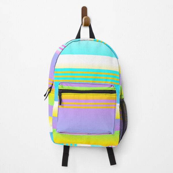 Item preview, Exotic color palette line pattern | exotic color combination designed and sold by lausn.