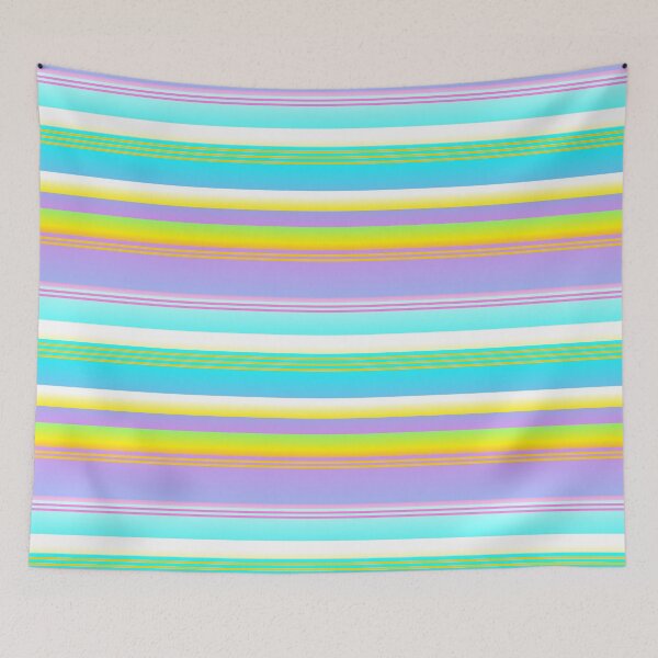 Item preview, Exotic color palette line pattern | exotic color combination designed and sold by lausn.