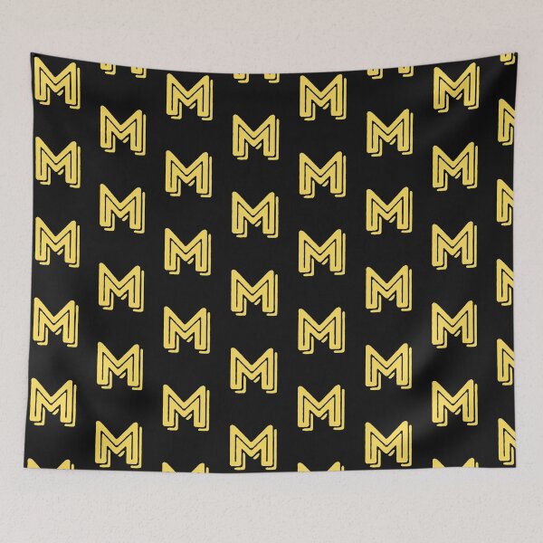 Item preview, M alphabet: A gift for mother, father, sister, brother, friend, boyfriend, girlfriend, and kids on their important days. designed and sold by dsignstore911.