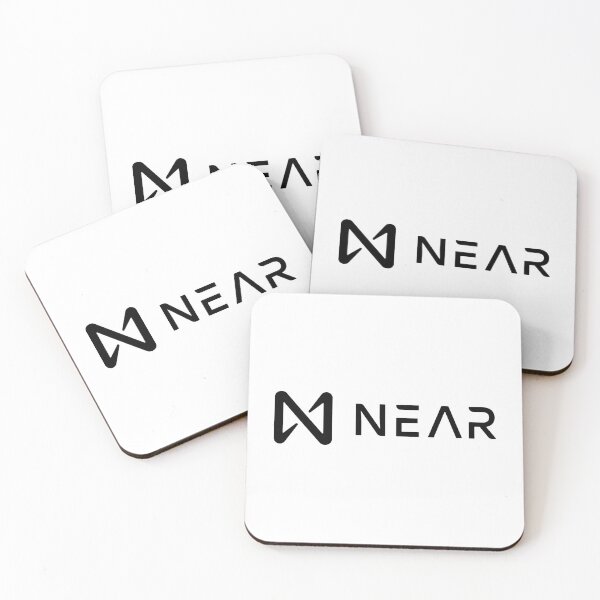 Item preview, Near Protocol NEAR Crypto Altcoin - Clean Horizontal Black Logo designed and sold by CryptoMoods.