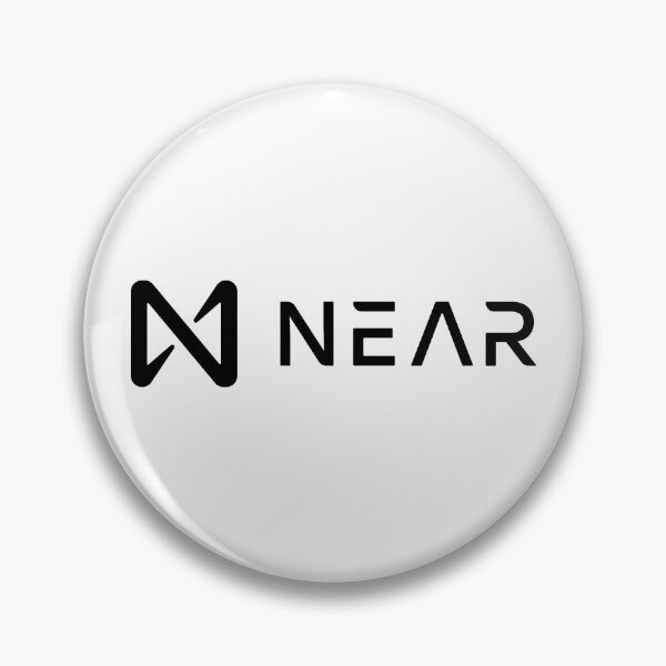 Item preview, Near Protocol NEAR Crypto Altcoin - Clean Horizontal Black Logo designed and sold by CryptoMoods.