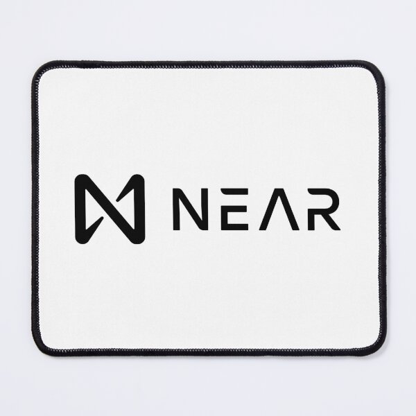 Item preview, Near Protocol NEAR Crypto Altcoin - Clean Horizontal Black Logo designed and sold by CryptoMoods.