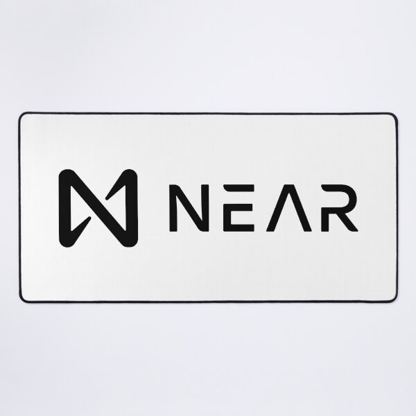 Item preview, Near Protocol NEAR Crypto Altcoin - Clean Horizontal Black Logo designed and sold by CryptoMoods.