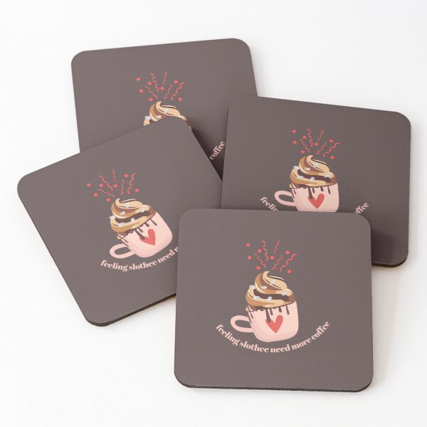 Item preview, feeling slothee need more coffee designed and sold by thebadrandoms.