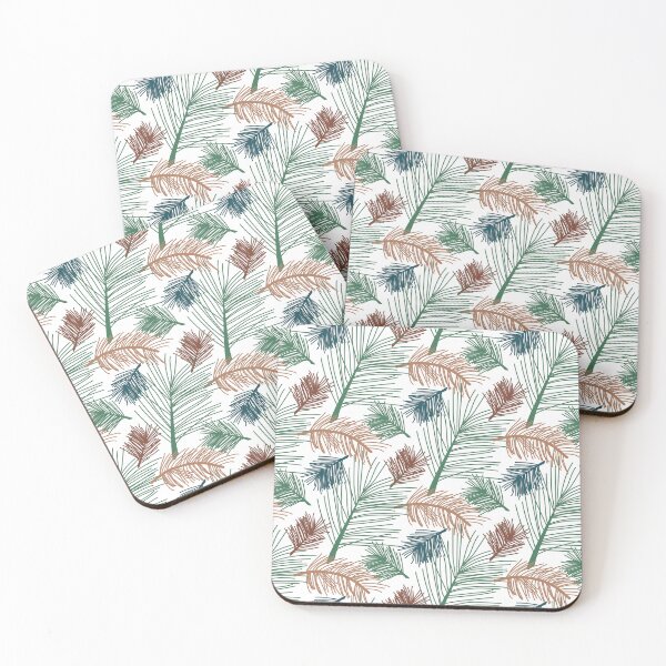 Item preview, Pine needles - white designed and sold by IlustraDeni.