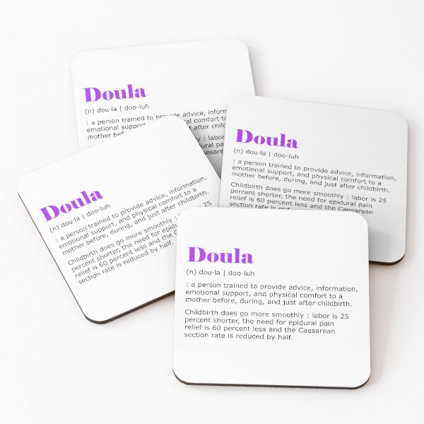 Item preview, Doula Definition - Labor and Birth Support designed and sold by MtWoodsonSales.