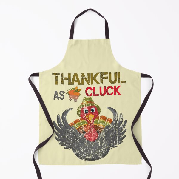 Item preview, thankful as cluck chicken, thanksgiving, funny designed and sold by AJB ⭐⭐⭐⭐⭐✔️.