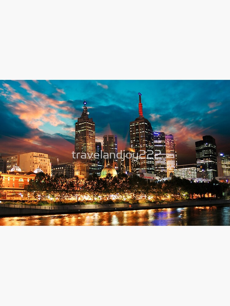 "Melbourne Time Now" Poster for Sale by travelandjoy222 Redbubble