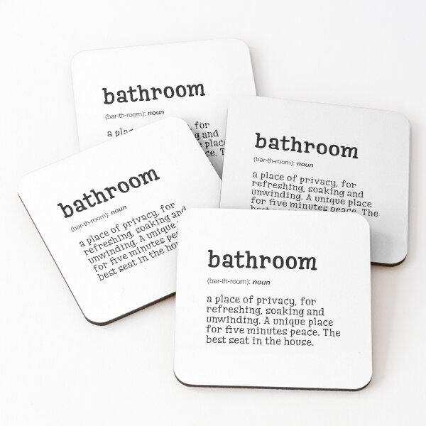 Item preview, Funny Bathroom Wall Art Bathroom | Definition Print | Bathroom Print | WC Print | Wall Art | Wall Decor | Funny Print | Gift Idea | Funny Quotes designed and sold by peacefulcreator.