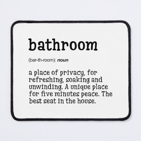 Item preview, Funny Bathroom Wall Art Bathroom | Definition Print | Bathroom Print | WC Print | Wall Art | Wall Decor | Funny Print | Gift Idea | Funny Quotes designed and sold by peacefulcreator.