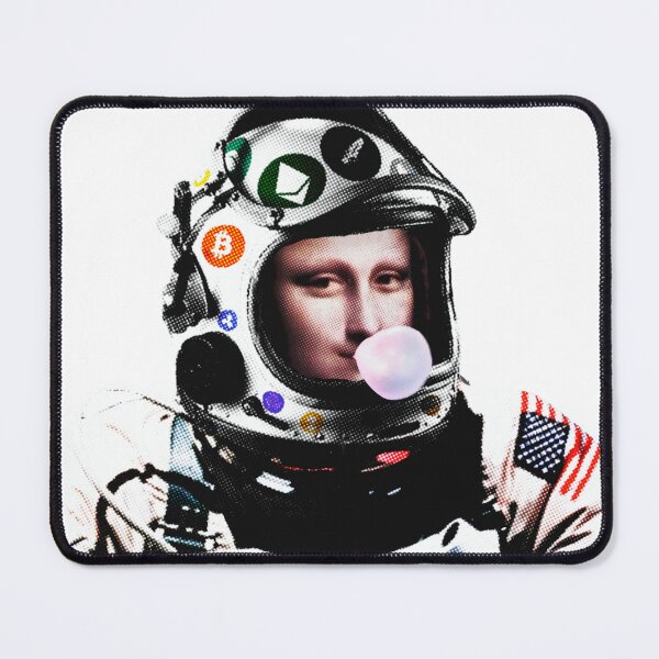 Item preview, Crypto Astronaut Moon-a Lisa | bubble gum designed and sold by spinolator.