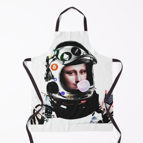 Item preview, Crypto Astronaut Moon-a Lisa | bubble gum   designed and sold by spinolator.