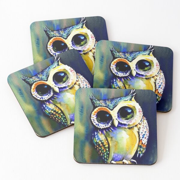 Item preview, Cute Owl in the Forest designed and sold by DreamScheme.