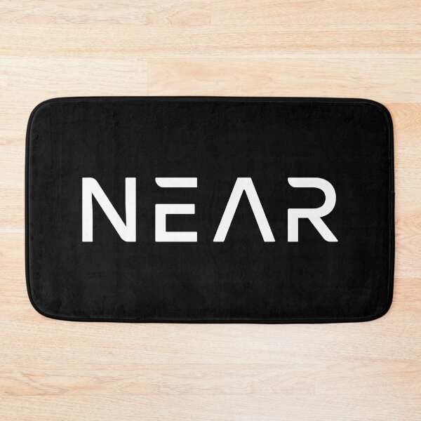 Item preview, Near Protocol NEAR Crypto Altcoin - Clean Horizontal White Text Logo Variant #2 designed and sold by CryptoMoods.