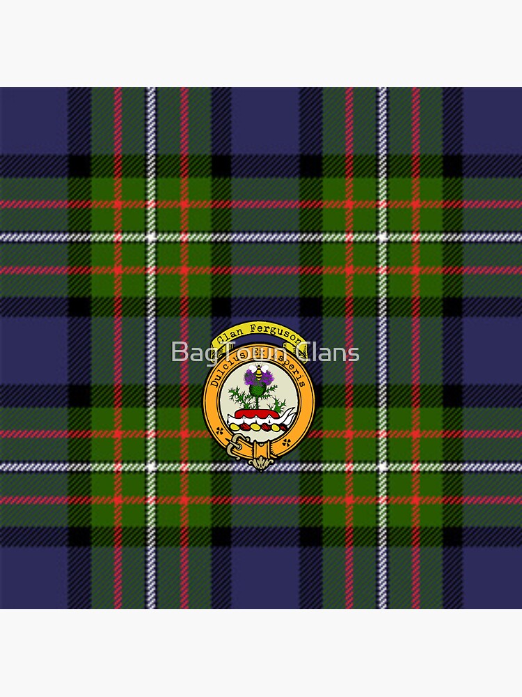 Ferguson Family Crest Ireland Polo Shirt Irish National Tartan