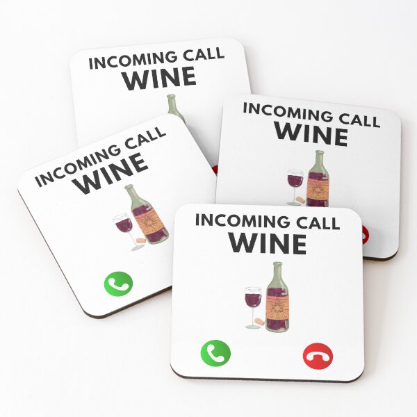 Item preview, Incoming Call... Wine designed and sold by TjeerdWillem.