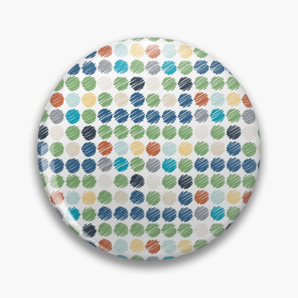 Item preview, Scribble Circle Patter Blue designed and sold by Seedelightful.