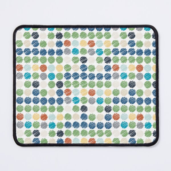 Item preview, Scribble Circle Patter Blue designed and sold by Seedelightful.